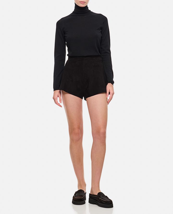 Max Mara CEDRO SHORTS IN SUEDE