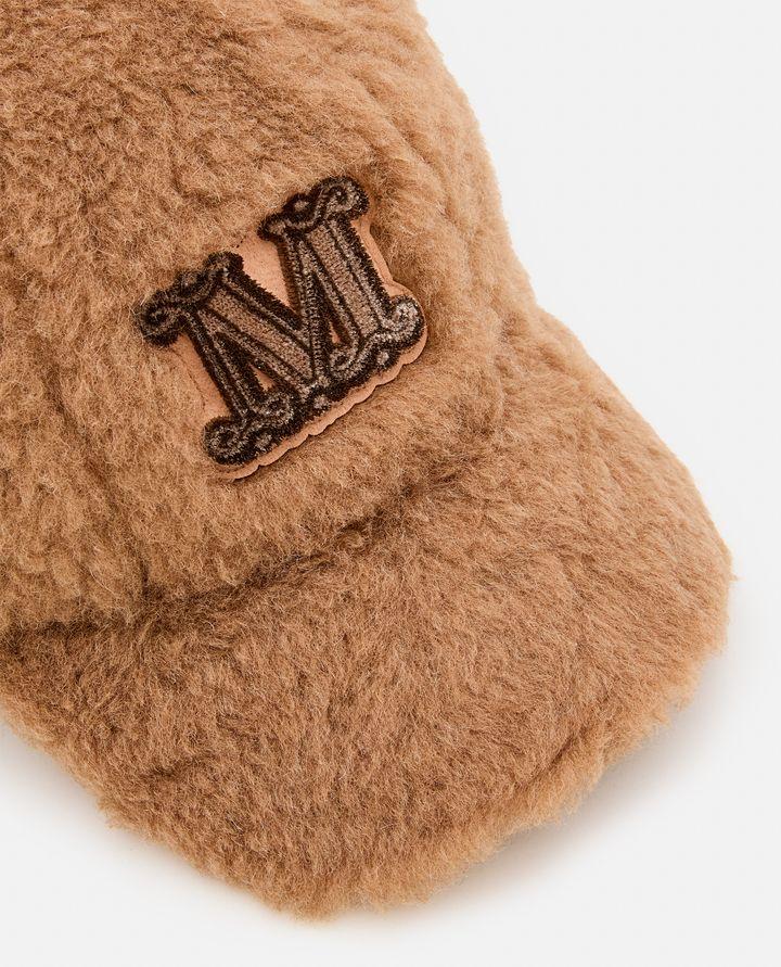 Max Mara EDIT TEDDY BERRETTO CON VISIERA