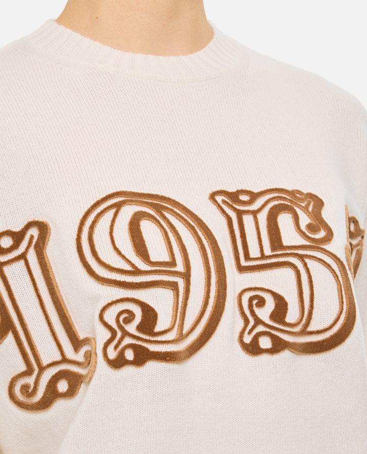 Max Mara FIDO 1951 MAGLIONE CON LOGO