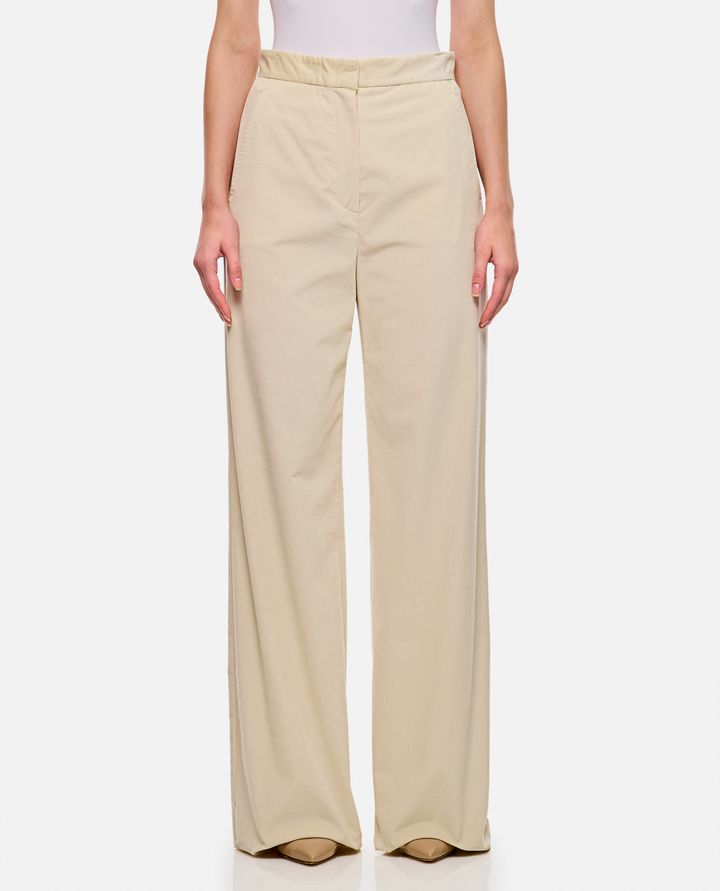 Max Mara TRITONE PANTALONI IN VELLUTO