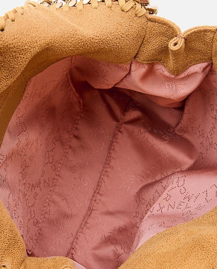 Stella McCartney MINI TOTE ECO SHAGGY DEER W/LIGHT GOLD COLOR CHAIN