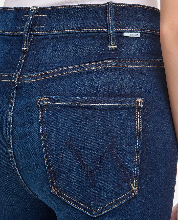 Mother THE HUSTLER FLOOD FRAY DENIM