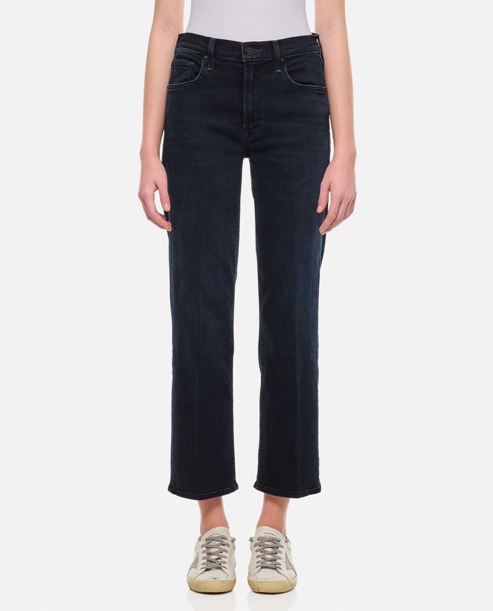 Mother THE MID RISE RAMBLER ZIP DENIM