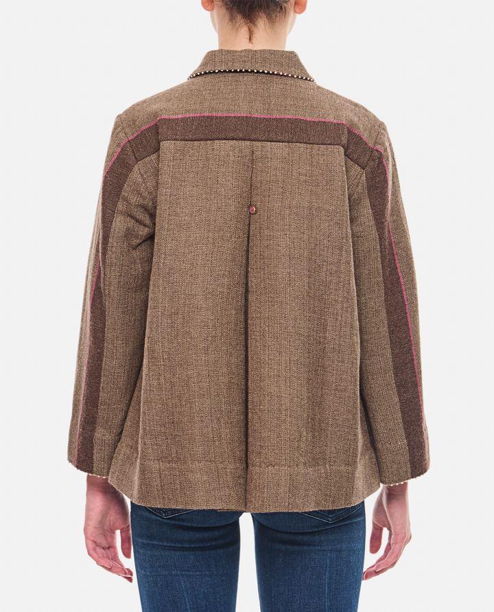 Péro GIACCA DOUBLE FACE CON RICAMI