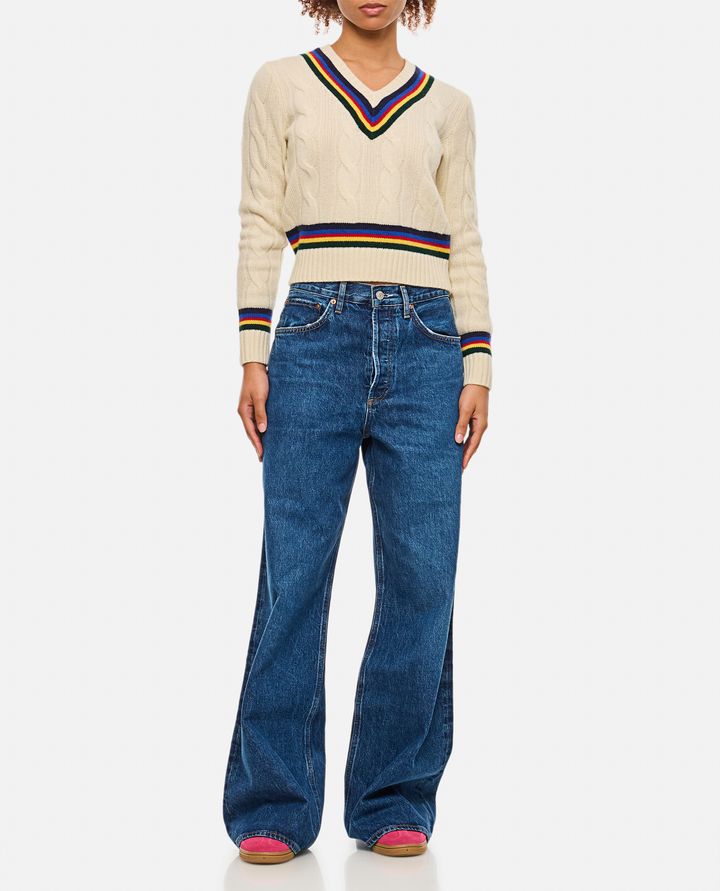 Polo Ralph Lauren MAGLIA A V CON TRECCE