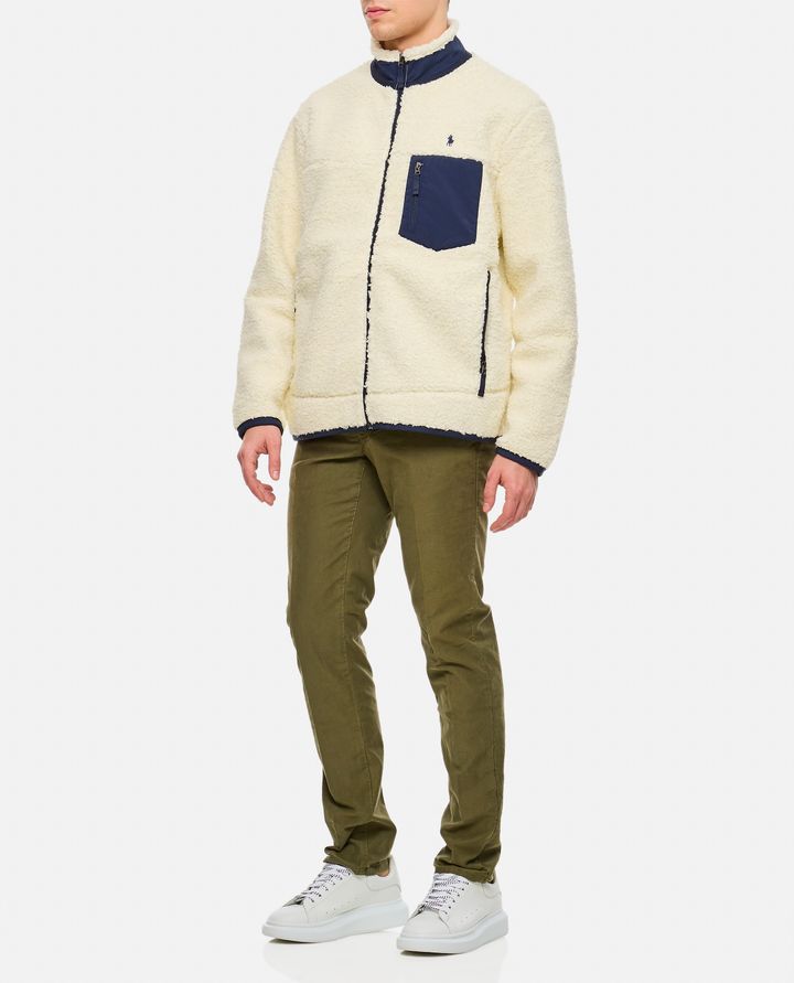 Polo Ralph Lauren TEDDY CON ZIP E TASCHINO