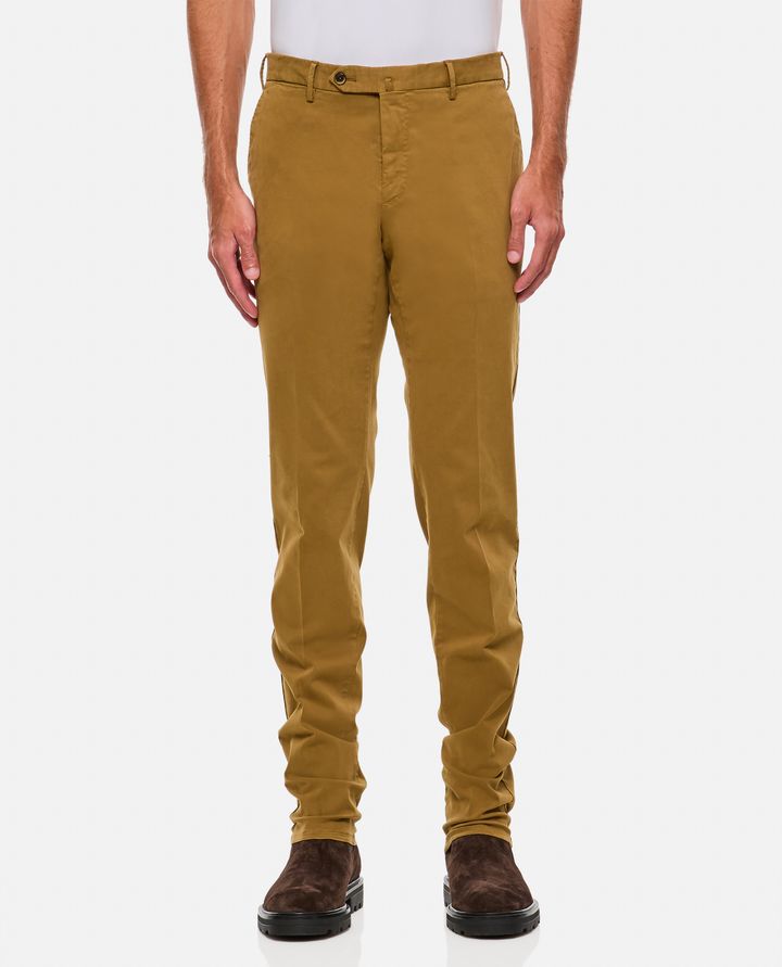 PT01 PANTALONI SLIM IN COTONE