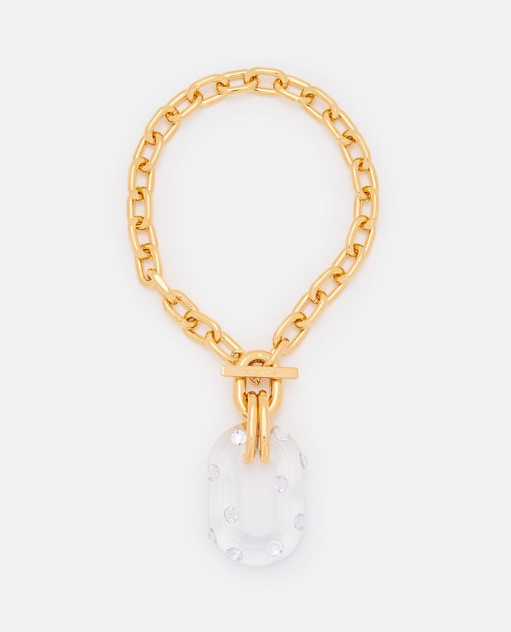 Rabanne COLLIER IN ORO CON PIETRA DI CRISTALLO