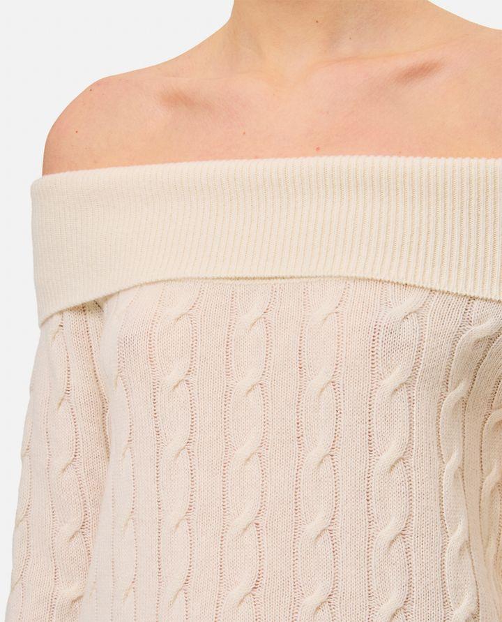 Ralph Lauren Collection MAGLIONE OFF SHOULDER