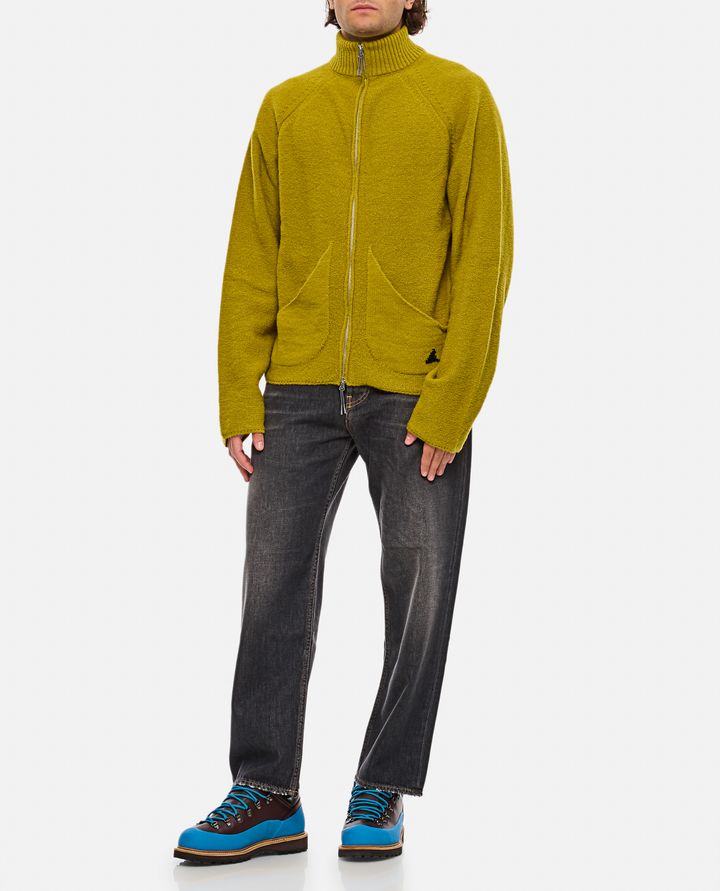 Roa MOHAIR CARDIGAN CON ZIP