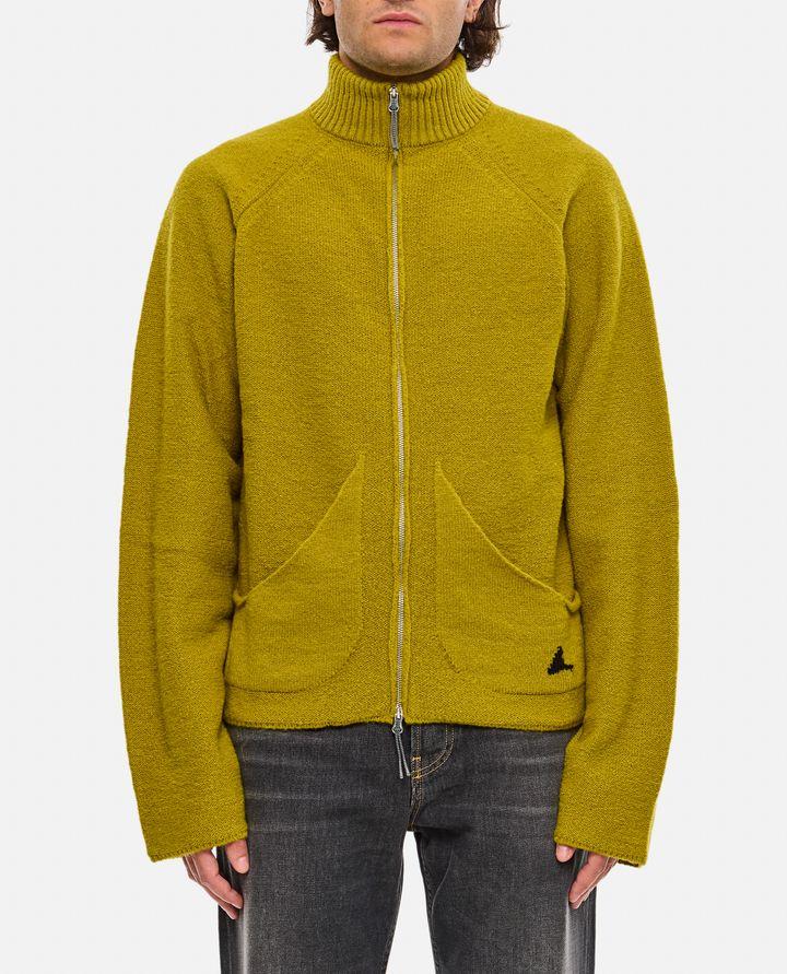 Roa MOHAIR CARDIGAN CON ZIP