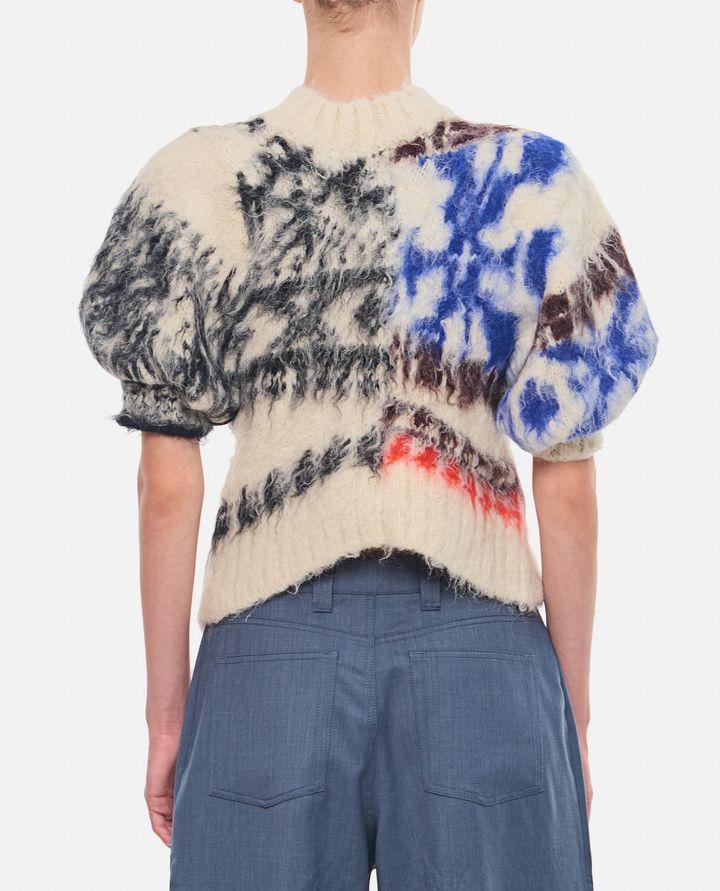 Sacai BLOUSON IN MAGLIA FANTASIA