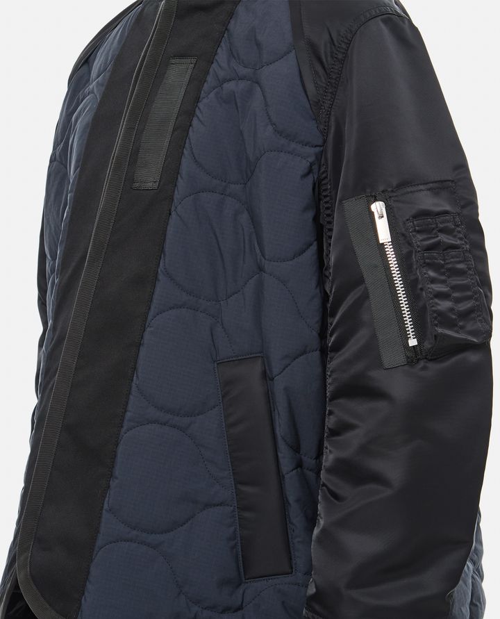 Sacai GIACCA IN NYLON TWILL X RIP STOP