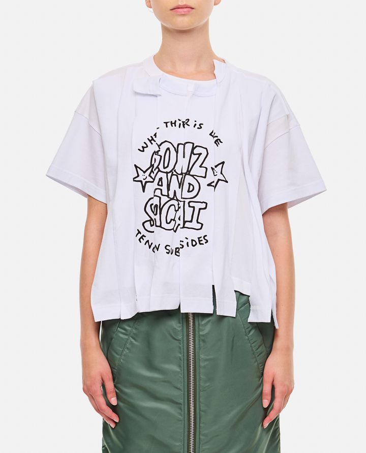 Sacai SACAI GONZ PRINT T-SHIRT