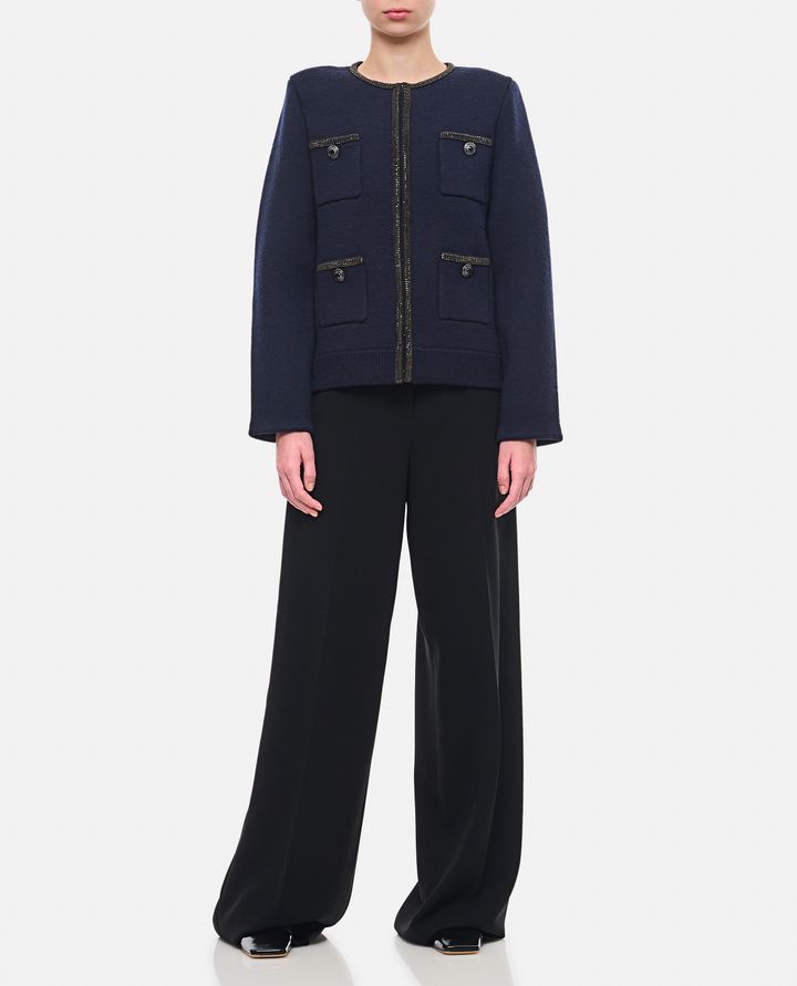 Self-Portrait CARDIGAN IN MAGLIA CON DECORAZIONI