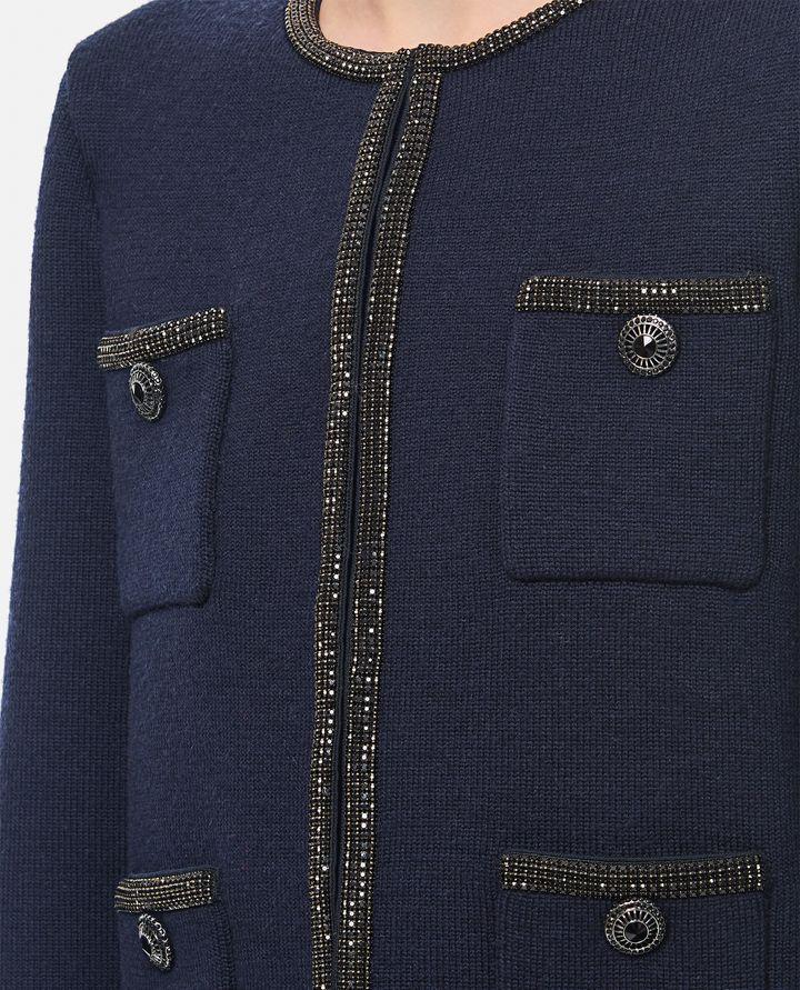 Self-Portrait CARDIGAN IN MAGLIA CON DECORAZIONI