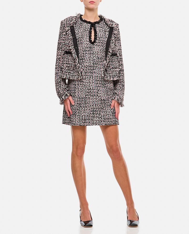 Self-Portrait MINI ABITO BOUCLE CON DECORAZIONI