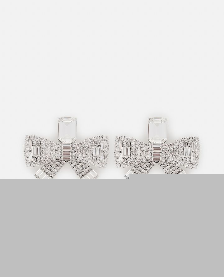 Self-Portrait ORECCHINI CON FIOCCO IN CRISTALLO