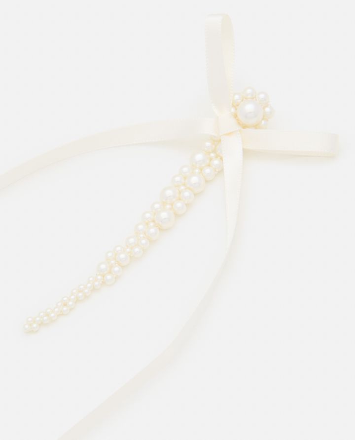 Simone Rocha ORECCHINI A GOCCIA CON FIOCCO