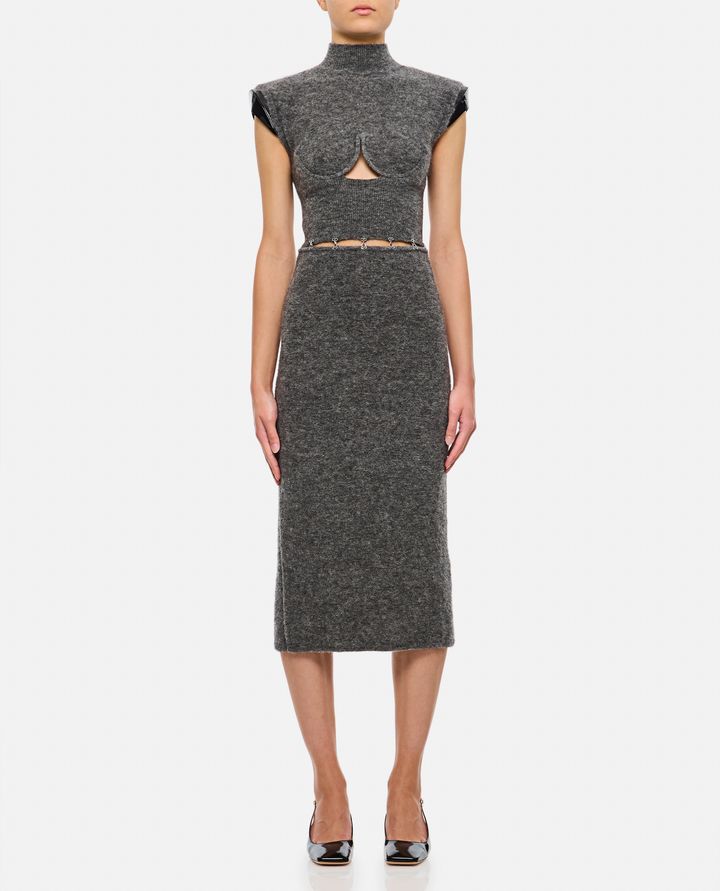 Sportmax ALBINO ABITO CUT-OUT MOHAIR