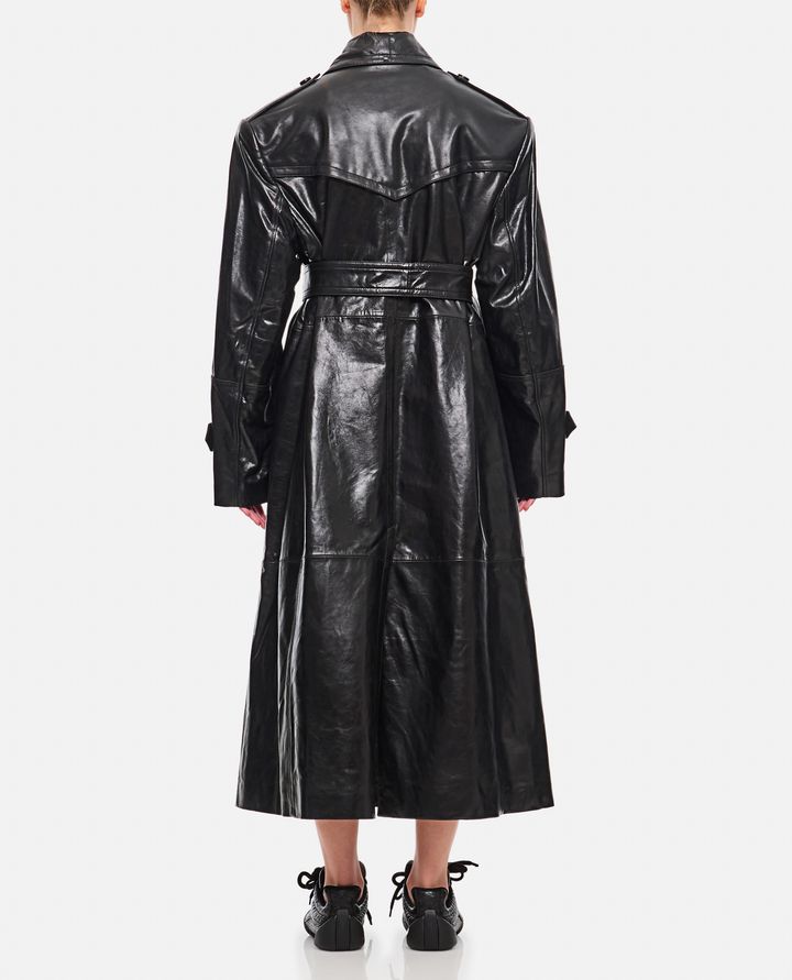 Sportmax ALFEO TRENCH IN PELLE