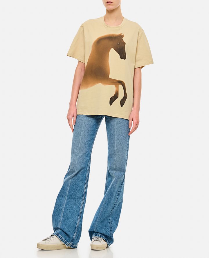 Stella McCartney FADED HORSES T-SHIRT