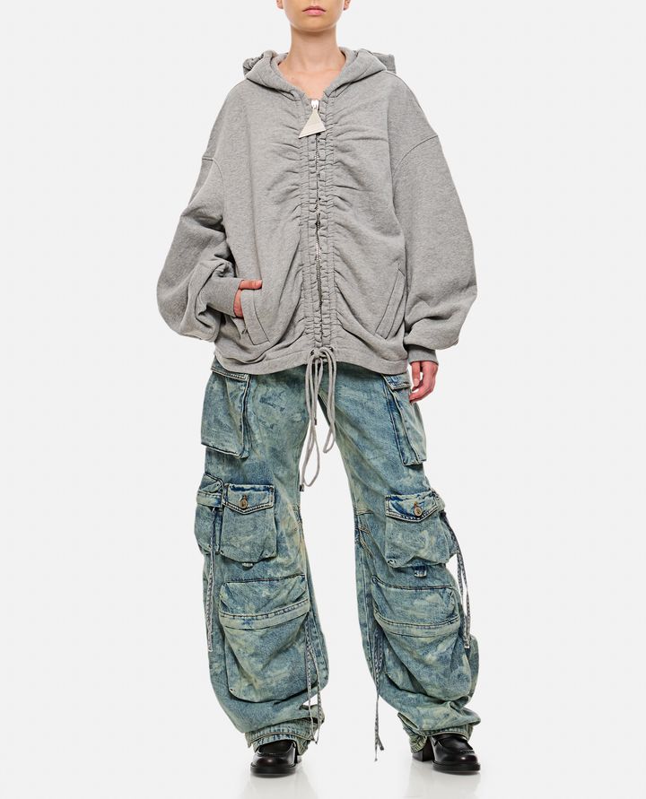 The Attico FELPA CON CAPPUCCIO OVER