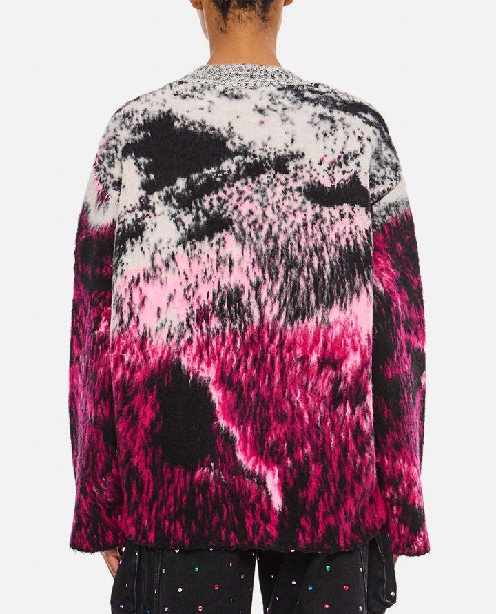 The Attico MAGLIA IN MISTO LANA JACQUARD