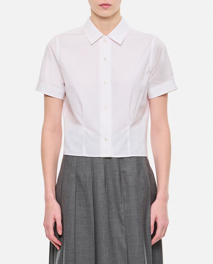 Thom Browne CAMICIA CORTA COLLEGE