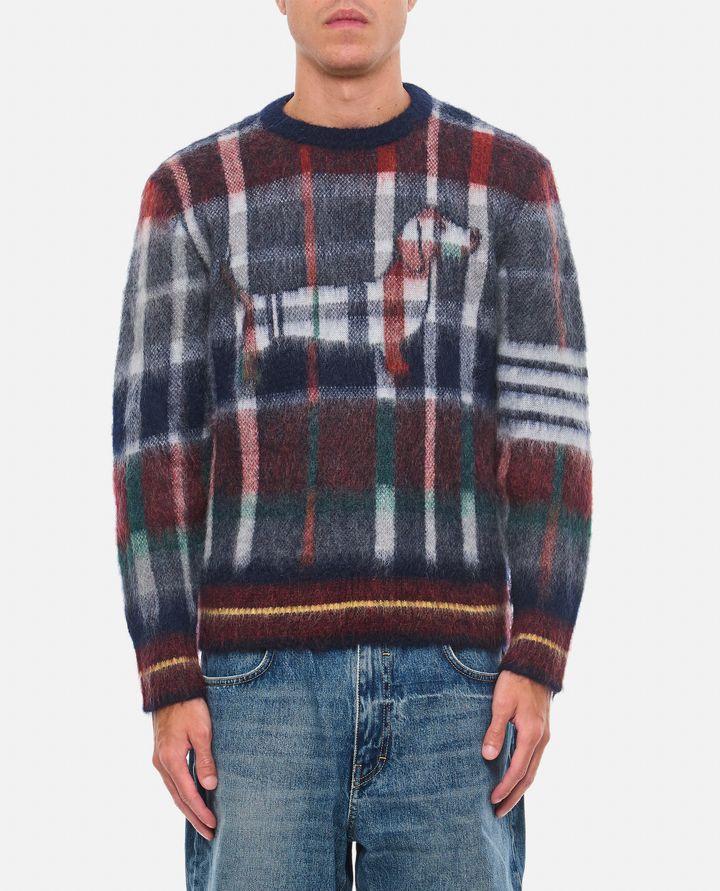 Thom Browne HECTOR TARTAN PULLOVER