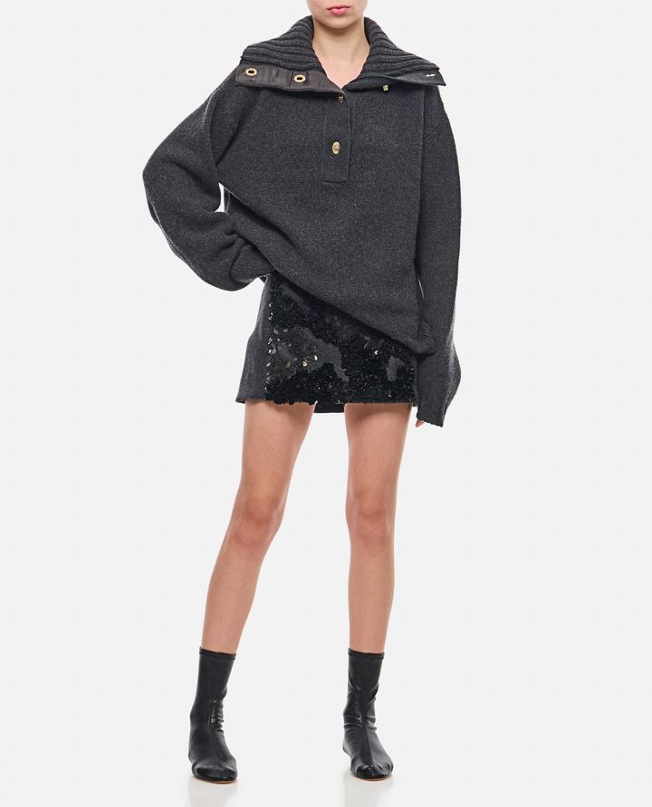 Wales Bonner BALLAD MAGLIONE CON COLLETTO