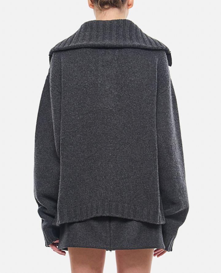 Wales Bonner BALLAD MAGLIONE CON COLLETTO