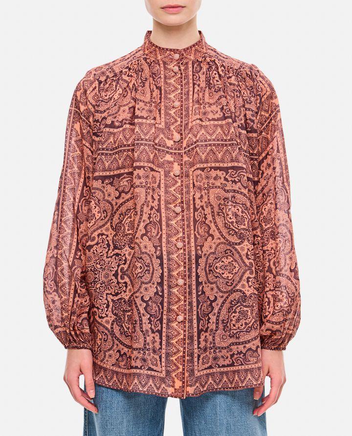 Zimmermann OTTIE CAMICIA TUNICA