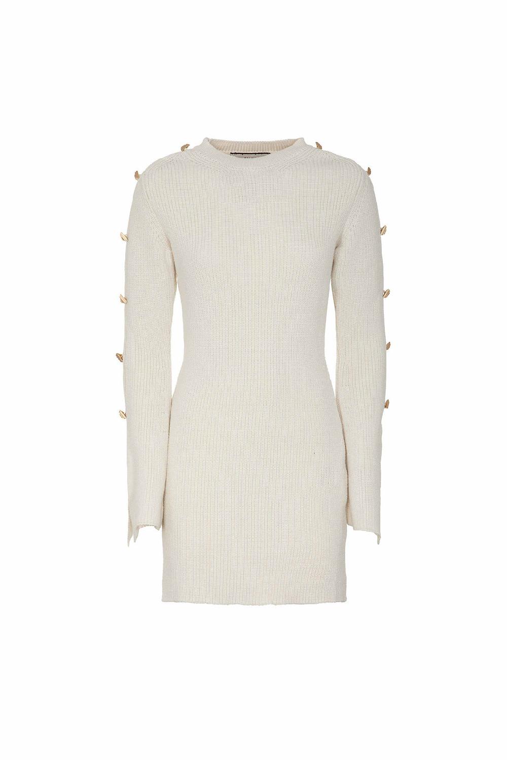 Akep ABITO CORTO AKEP CON SPACCHI SULLE MANICHE E BOTTONI LOGO