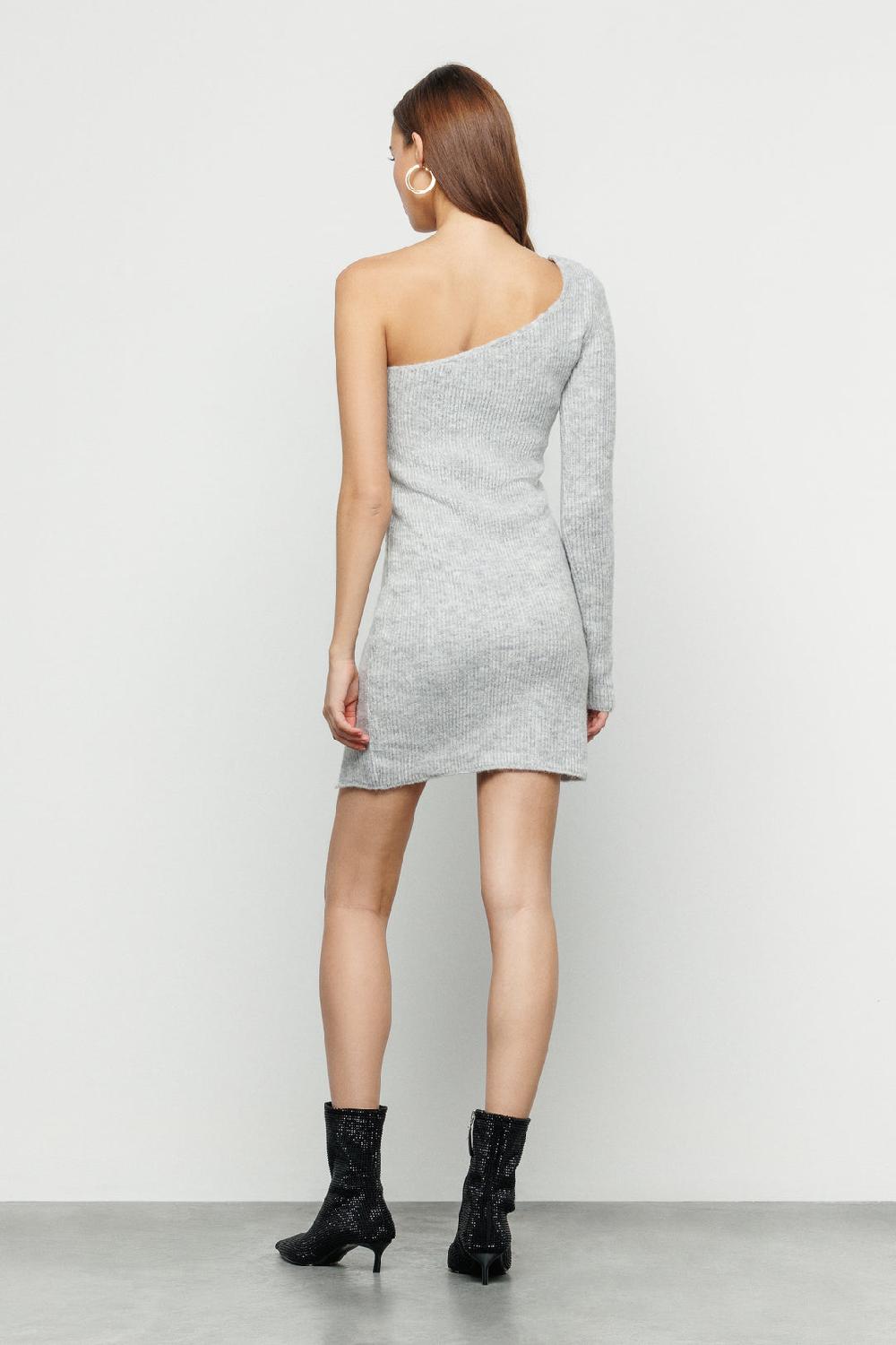 Akep ABITO CORTO AKEP SCOLLO ASIMMETRICO CON SPALLA SCESA IN MAGLIA