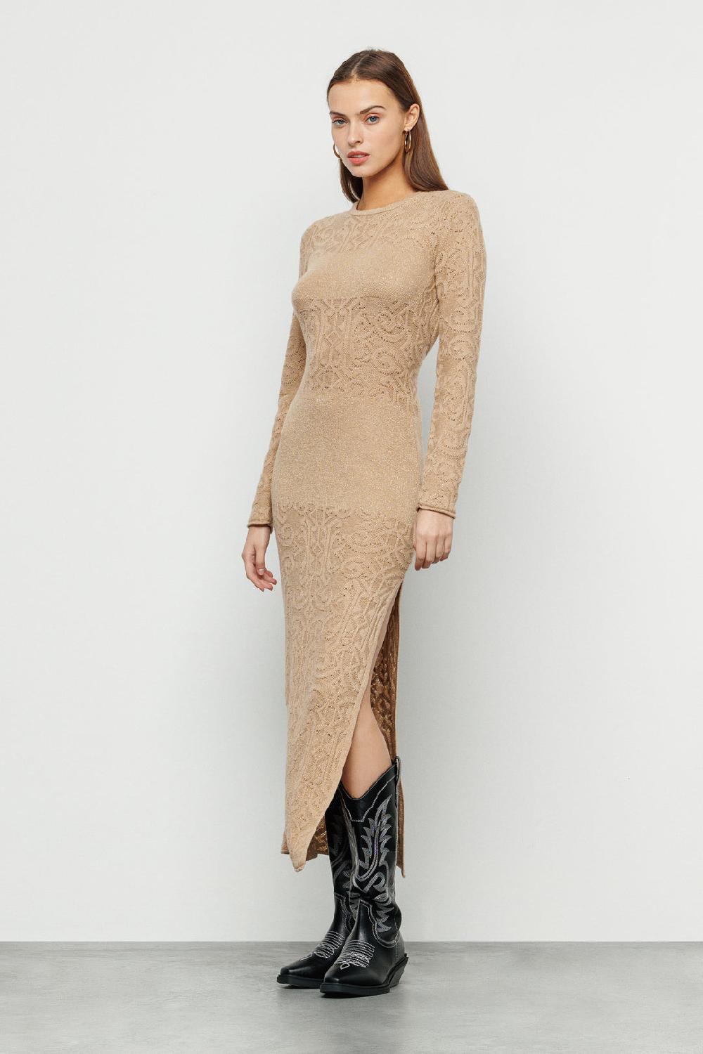 Akep ABITO LUNGO AKEP CON OBLO' SUL RETRO EFFETTO DEVORE'