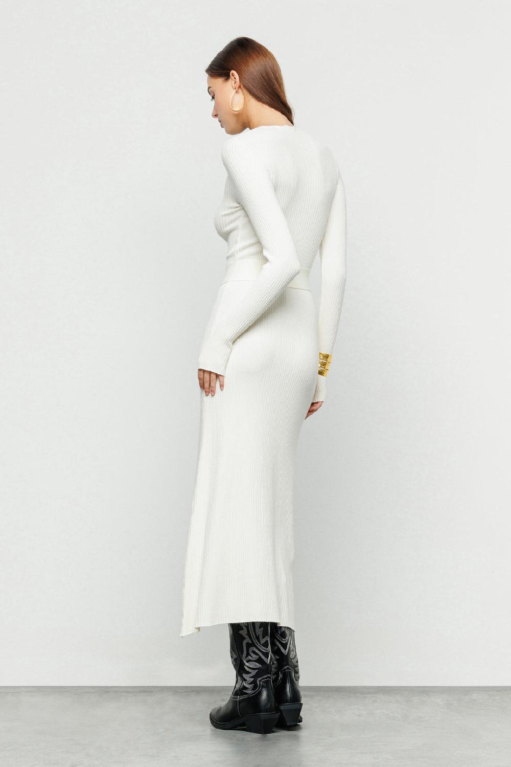 Akep ABITO MIDI AKEP A COSTINE A MANICA LUNGA