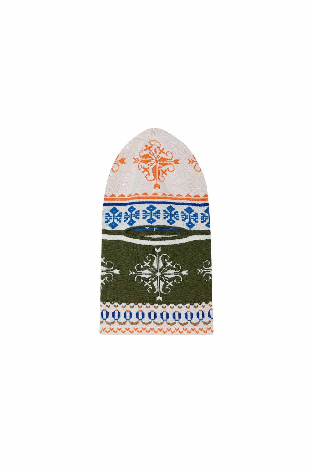 Akep BALACLAVA AKEP IN JACQUARD CON PATCH