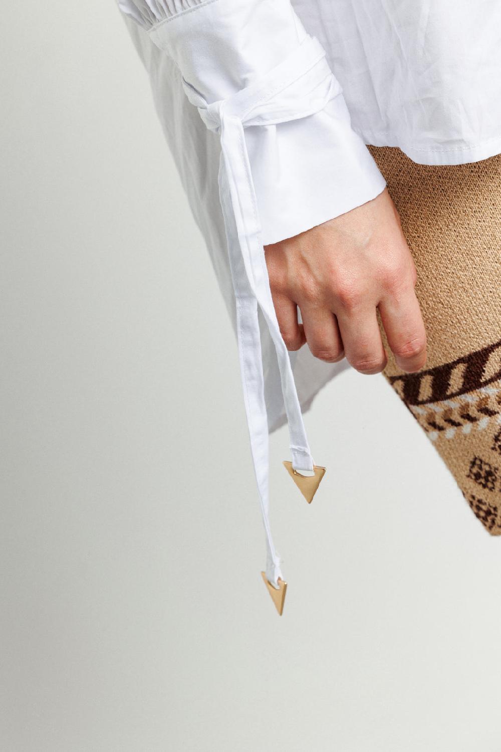 Akep CAMICIA OVERSIZE AKEP CON LACCETTI AI POLSI