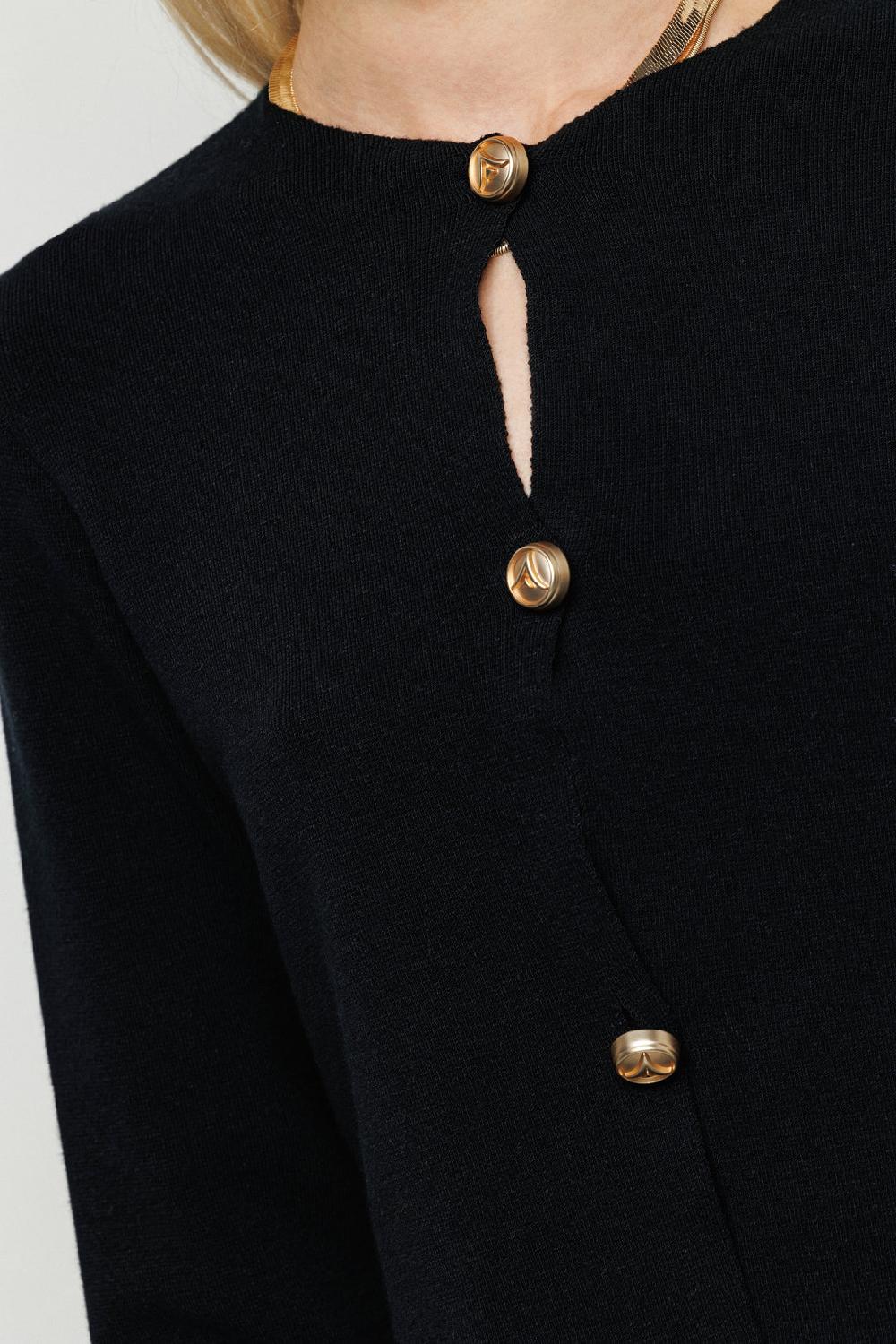 Akep CARDIGAN AKEP CON BOTTONI GIOIELLO