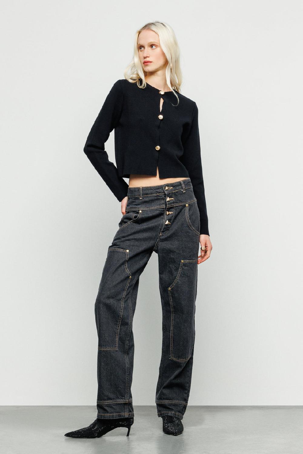 Akep CARDIGAN AKEP CON BOTTONI GIOIELLO