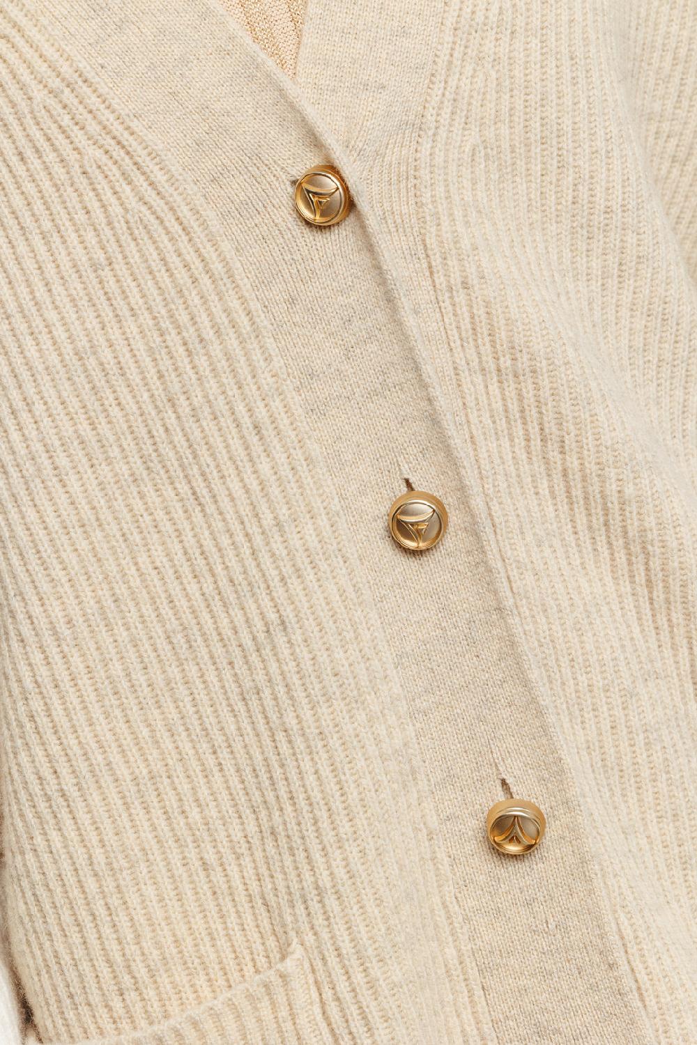 Akep CARDIGAN AKEP CON BOTTONI IN METALLO LOGATI