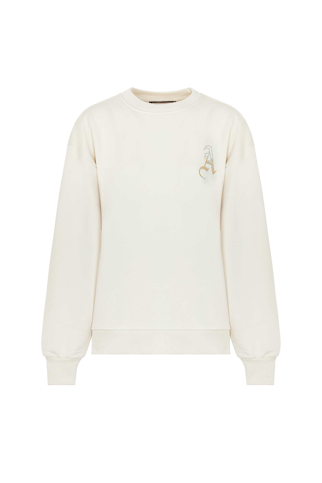 Akep FELPA AKEP A GIROCOLLO CON STAMPA SUL RETRO