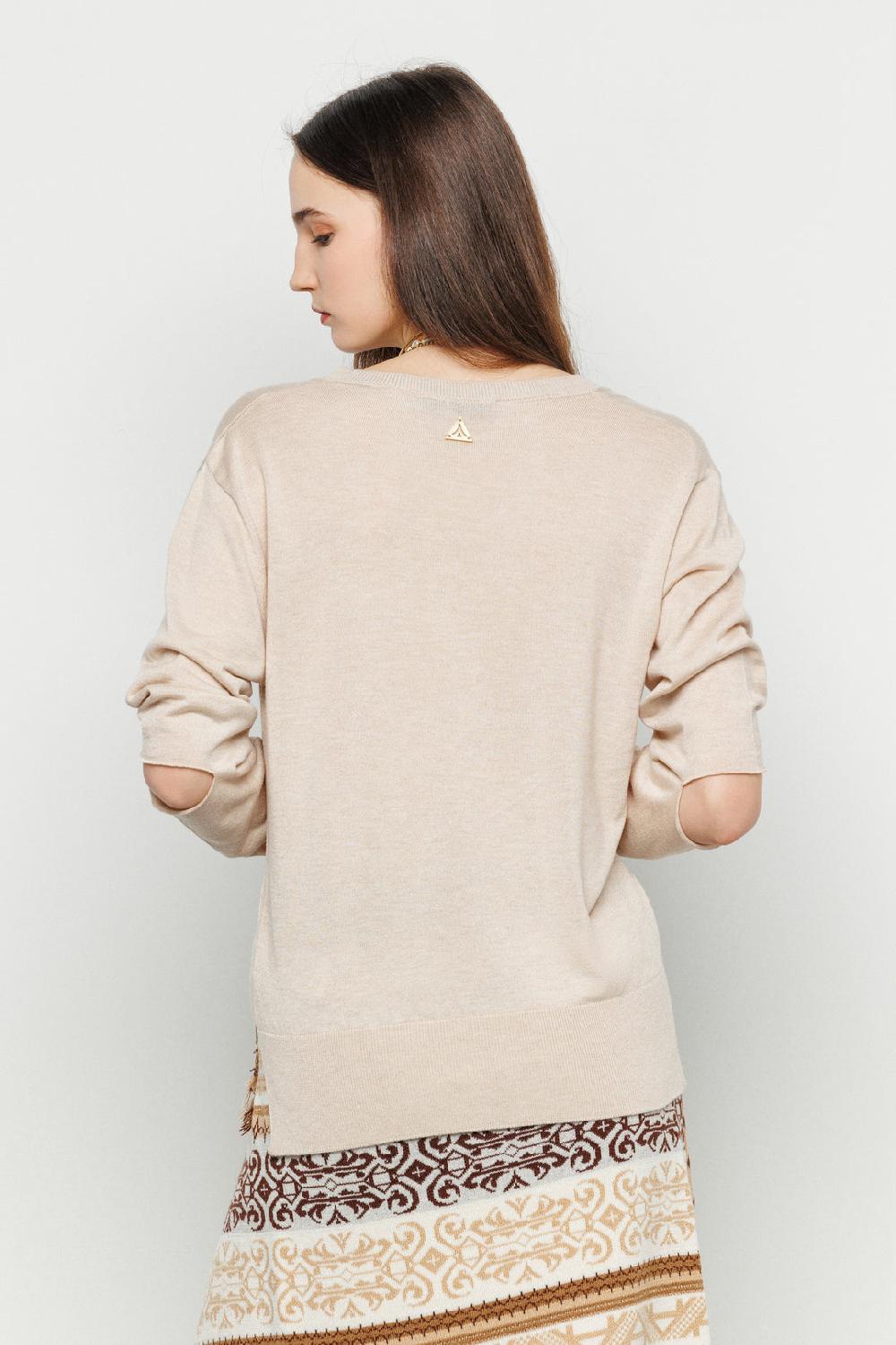 Akep MAGLIA CUT OUT AKEP CON SCOLLO A V