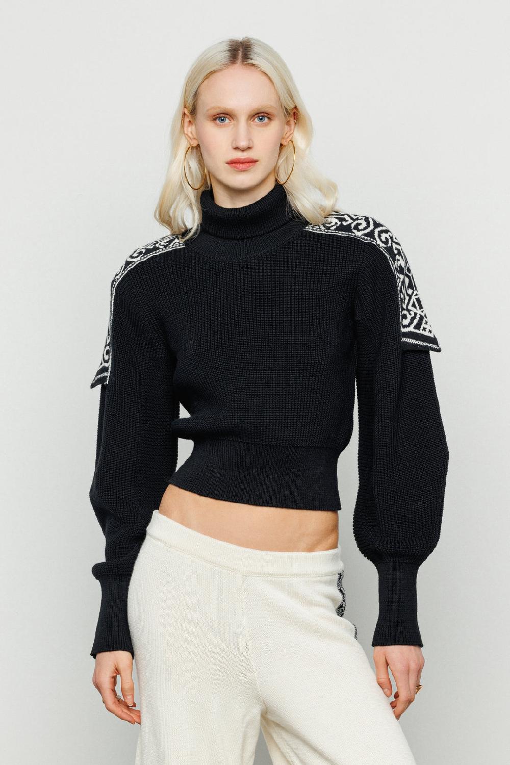 Akep MAXIPULL AKEP CON SPALLINE JACQUARD