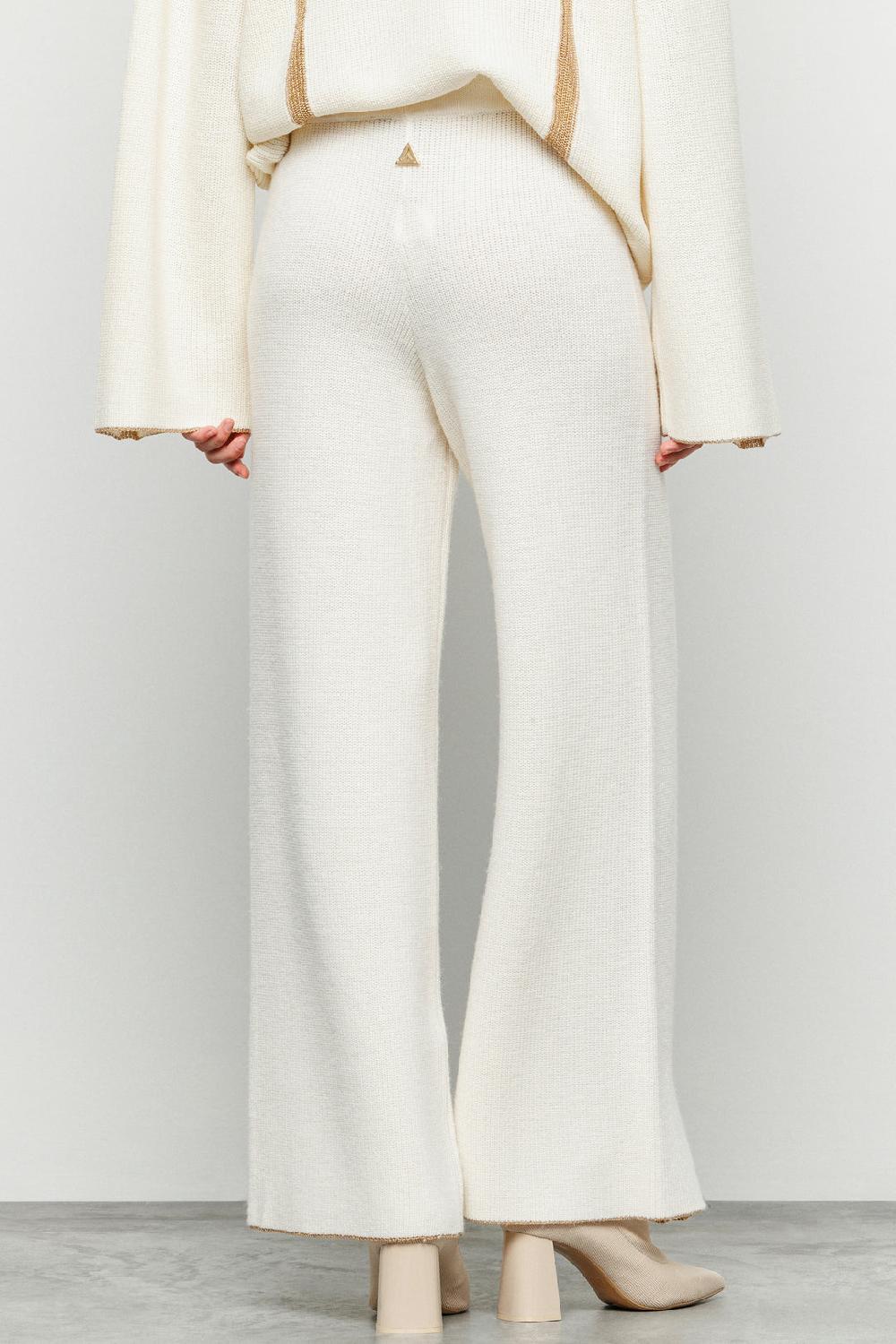 Akep PANTALONE AKEP A COSTE CON INTARSIO LUREX