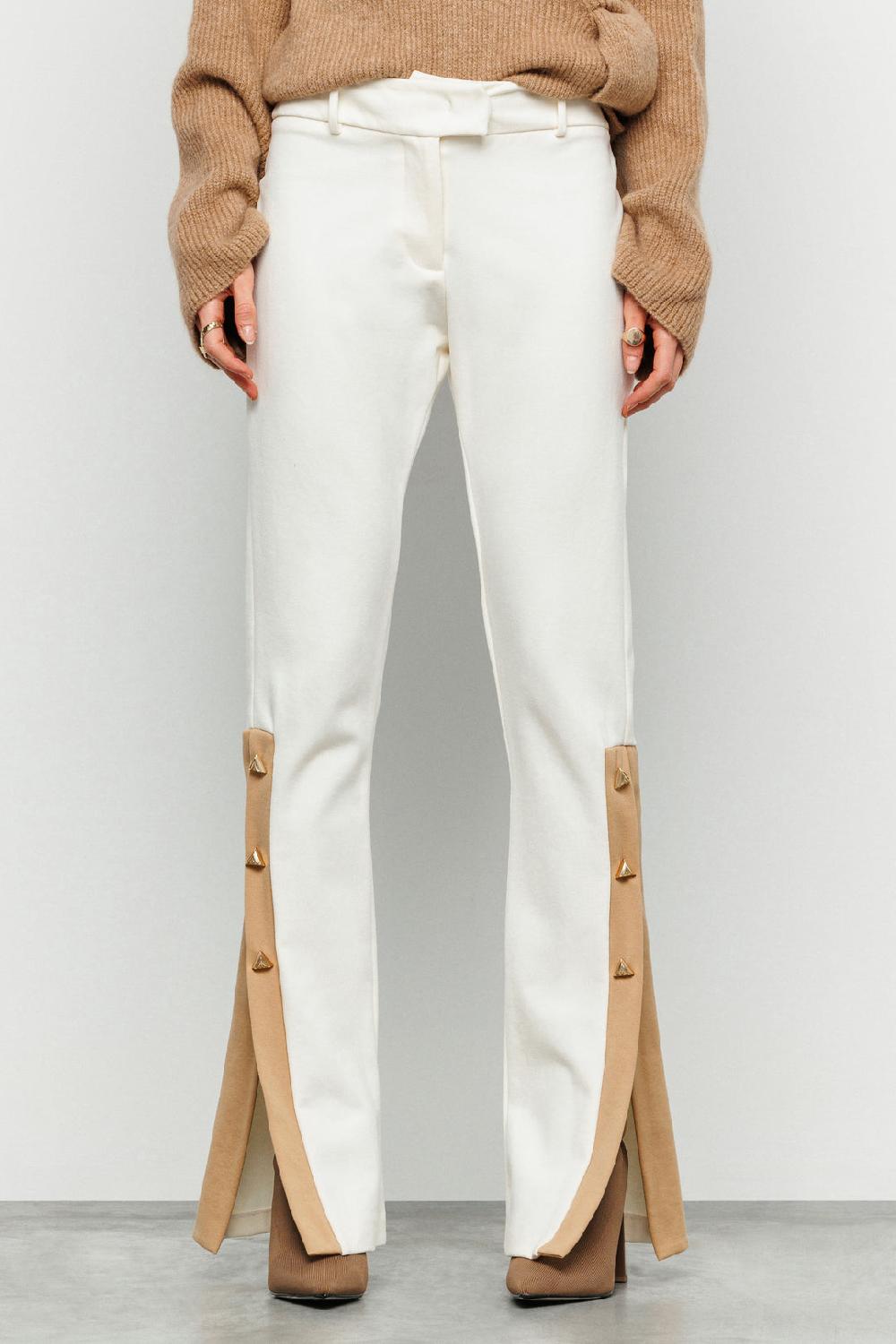 Akep PANTALONE AKEP CON SPACCHI LATERALI SUL FONDO