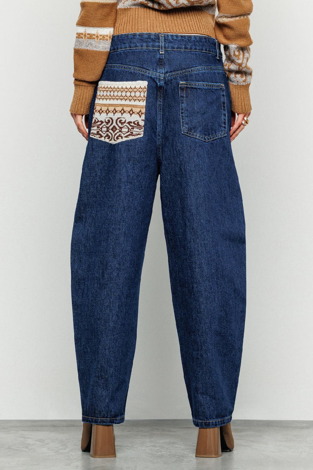 Akep PANTALONE DENIM AKEP CARROT FIT