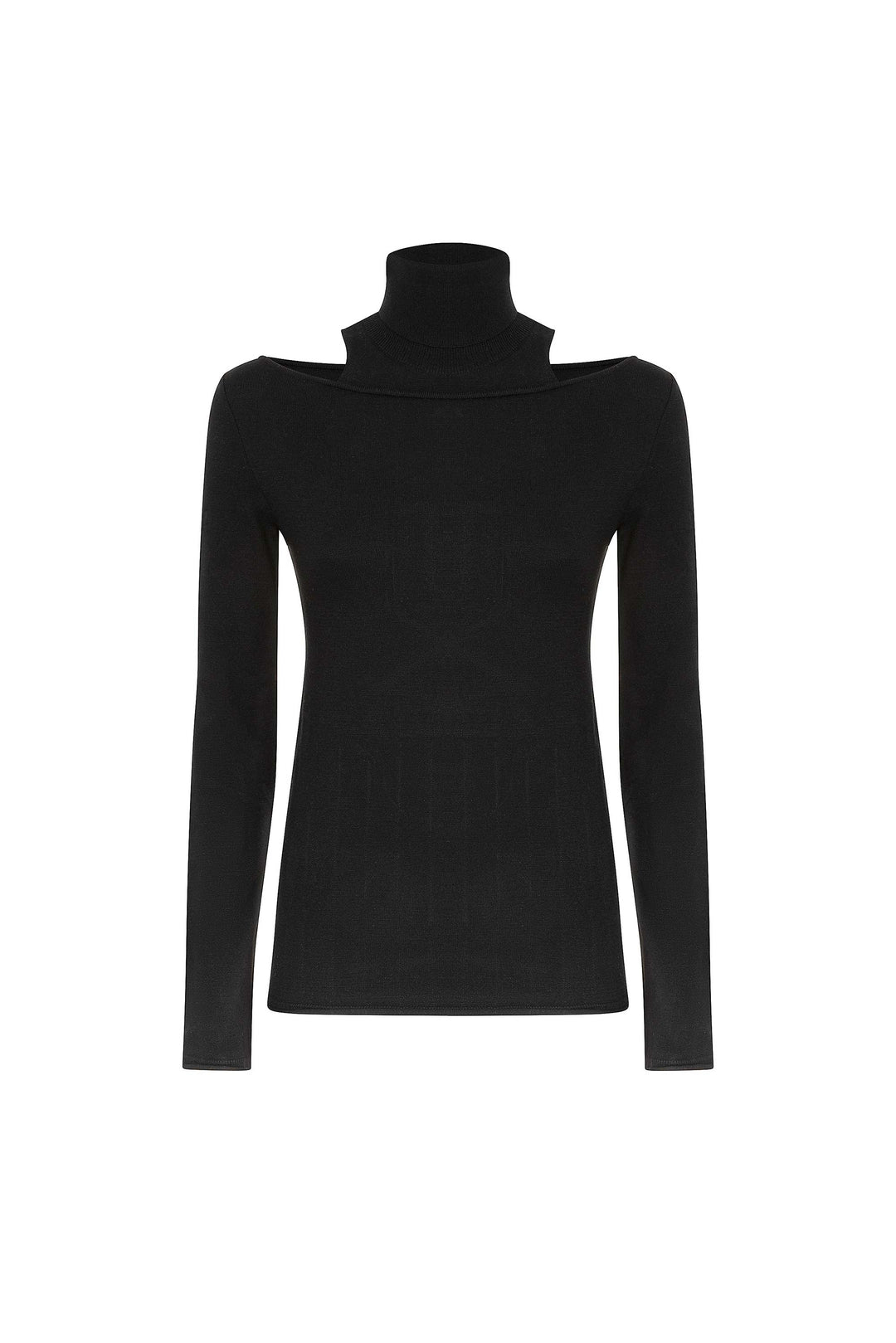 Akep MAGLIA AKEP SCOLLO A BARCA CON LUPETTO APPLICATO