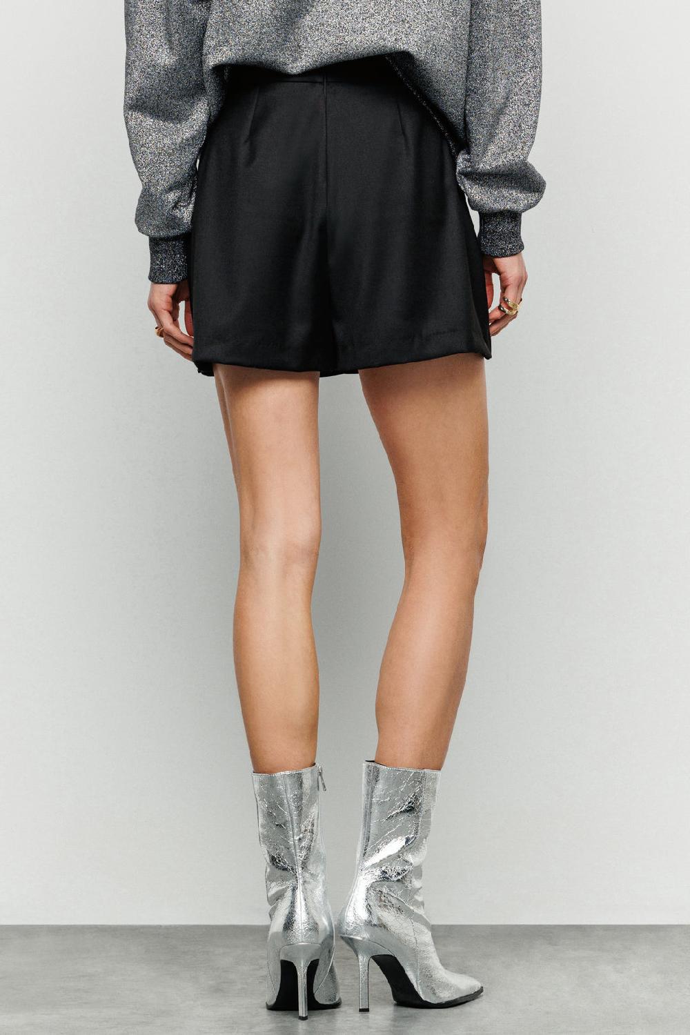 Akep MINIGONNA AKEP IN FRESCO LANA CON CINTO JACQUARD